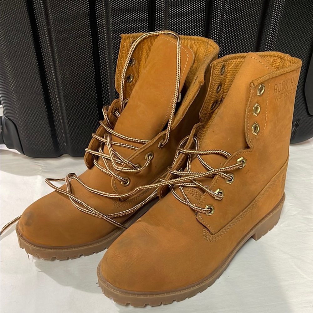 Rugged Brown Women's Boots